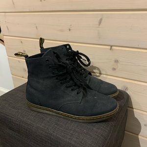 Doc martens canvas boots Sz 10 NAVY COLOR